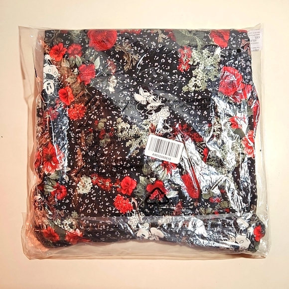 ❤️NWT VINTAGE TORRID DRESS MICKEY MOUSE FLORAL MINI SUPERSOFT SKATER DISNEY PLUS - Picture 4 of 12